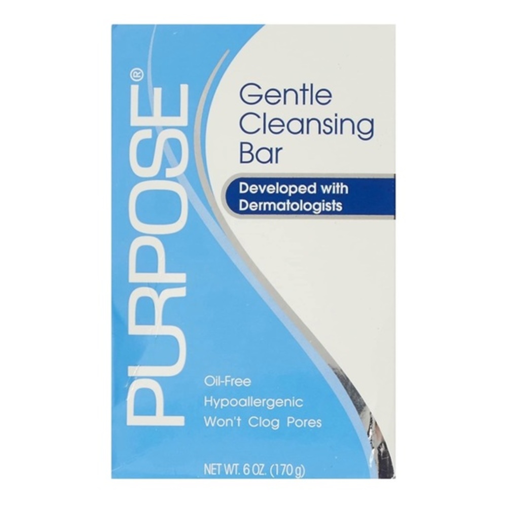 Purpose Gentle Cleansing Bar, 6-Ounce Bar Dermatologist Recommended - Picture 2 of 6